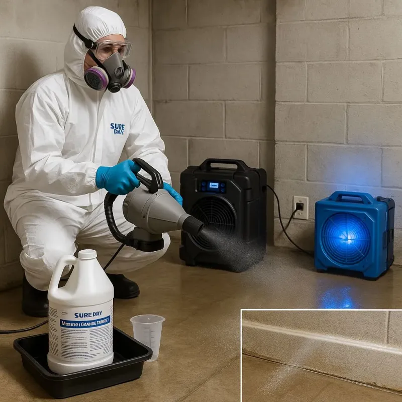 Sanitization and Odor Removal process in Brownstown, IN