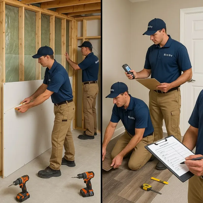 Repairs and Reconstruction process in Brownstown, IN